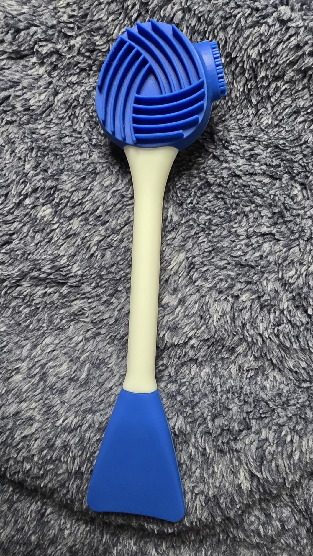 medicube Multi Silicone Jelly Brush - Pore Brush & Face Mask Applicator | 4-in-1 Multi Silicone Jelly Brush for Pore Cleansing - Face Mask Application & Gentle Face Massage, Korean Skincare Tool, 1PC customer photo 2