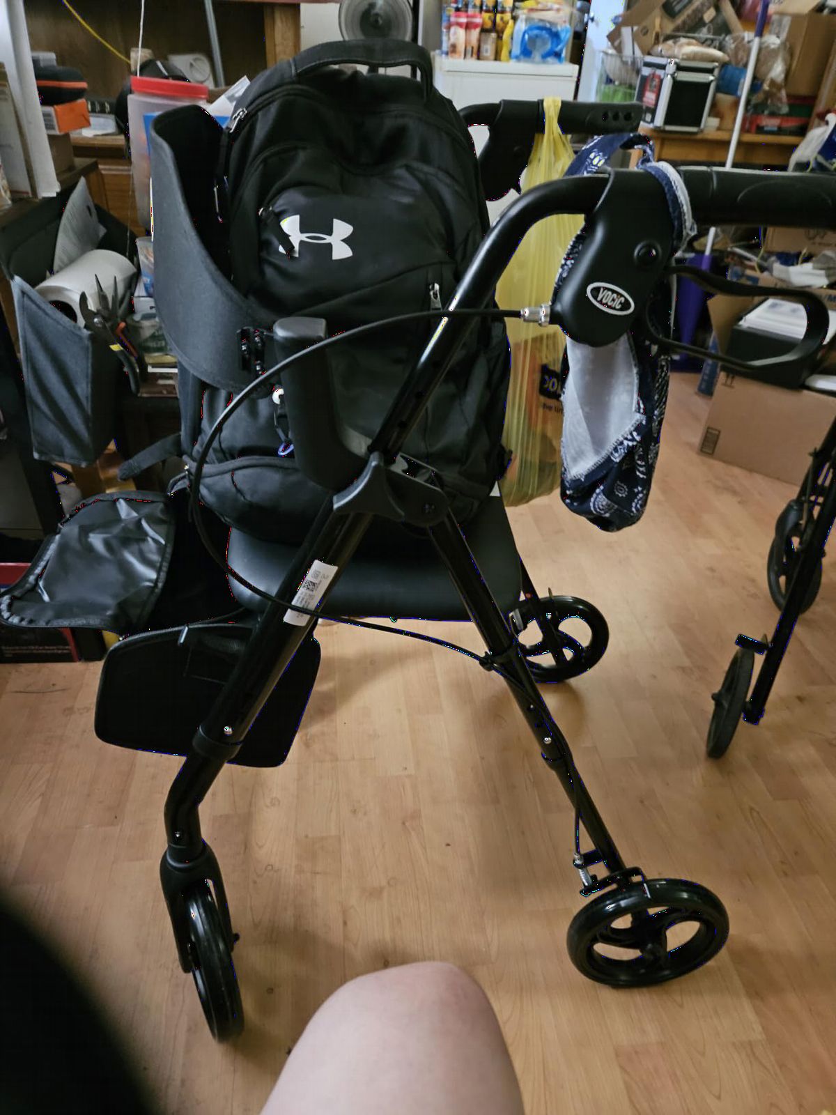 VOCIC Z21 Rollator Walker for Seniors with Seat, 8