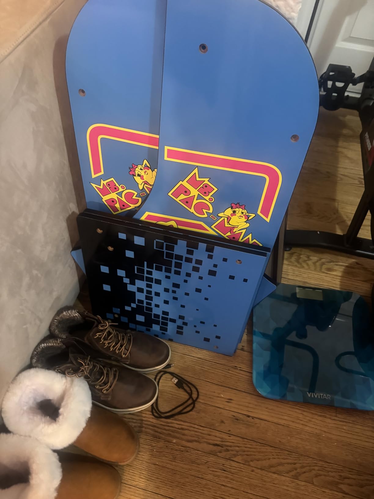 Arcade1Up Ms. Pac-Man Classic SE Arcade Machine, 13 Classic Games | 4 Feet Tall with 15.6-Inch IPS Color Monitor, Dual Speakers and Wi-Fi Leaderboards customer photo 2