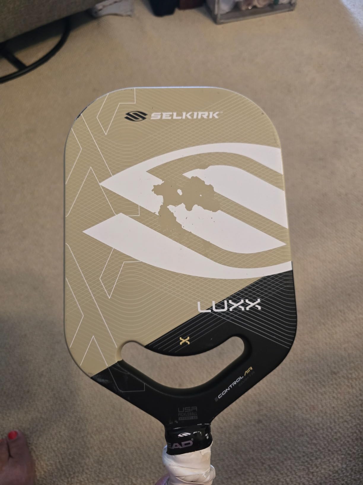 Selkirk Sport LUXX Control Pickleball Paddle | Carbon Fiber InfiniGrit | Octagonal Grip, 2,000-RPM Spin Surface, Built for Intermediate to Advanced Players customer photo 2