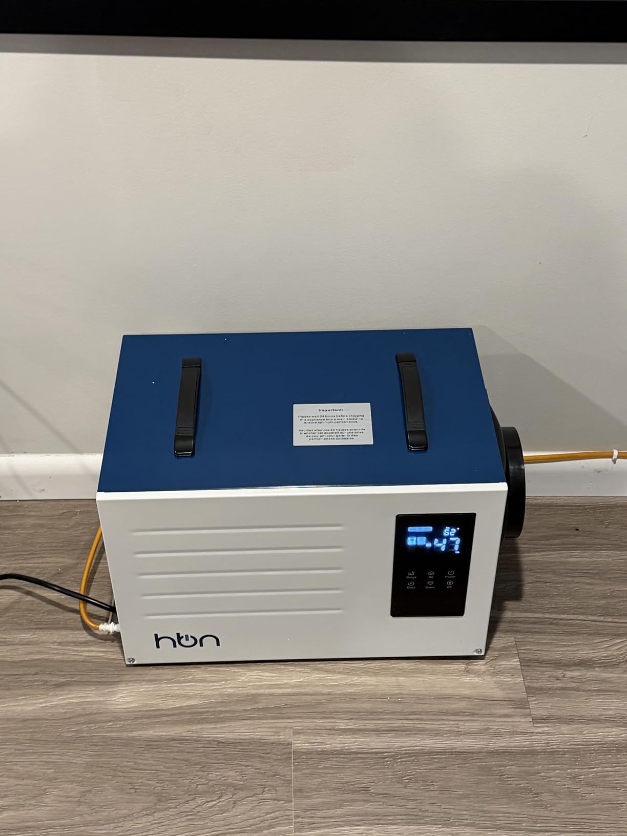 HBN Crawl space Dehumidifier 125 Pints with Pump and Drain Hose, Industrial Dehumidifier for Basement and Commercial up to 5900 Sq. Ft, Large Capacity, Built-in 24-Hour Timer customer photo 2