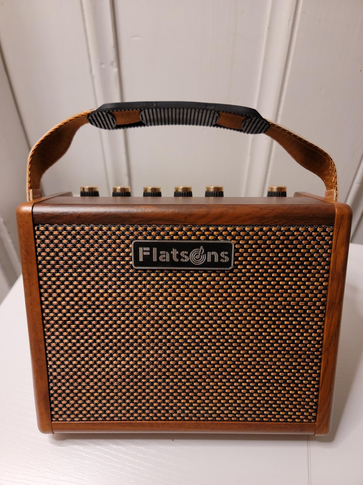 Crush20 20W Rechargeable Acoustic Guitar Amp | 6.35mm Mic & Acoustic Guitar Dual Input, Reverb, 2-Band EQ, 8H Battery Life, Advanced Dual-Chip Wireless Portable Speaker customer photo 2