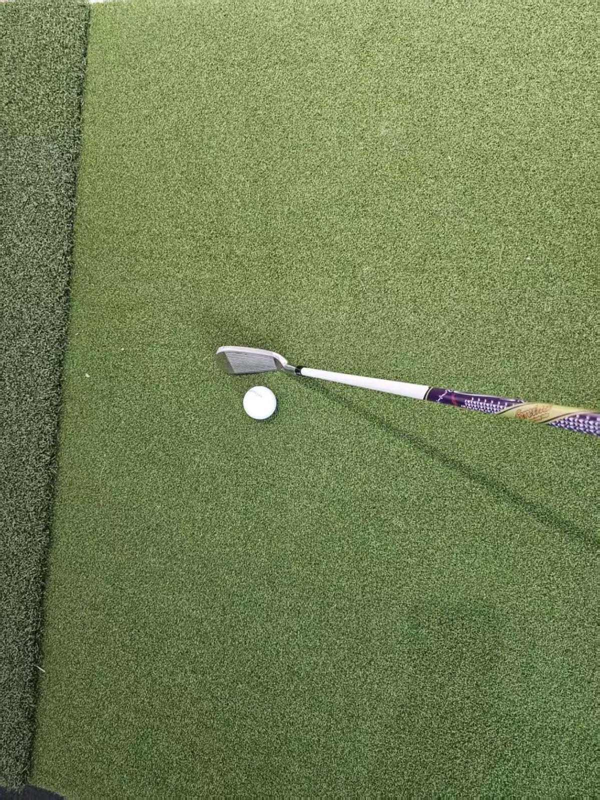 Fanshaw Premium Dual-Turf Golf Mat: 5x4ft/6x4ft 40MM-50MM Thickened for Backyard, Driving Range, Indoor & Outdoor Practice Hitting, Swing & Chipping, Ideal Gifts for Men Dad customer photo 1