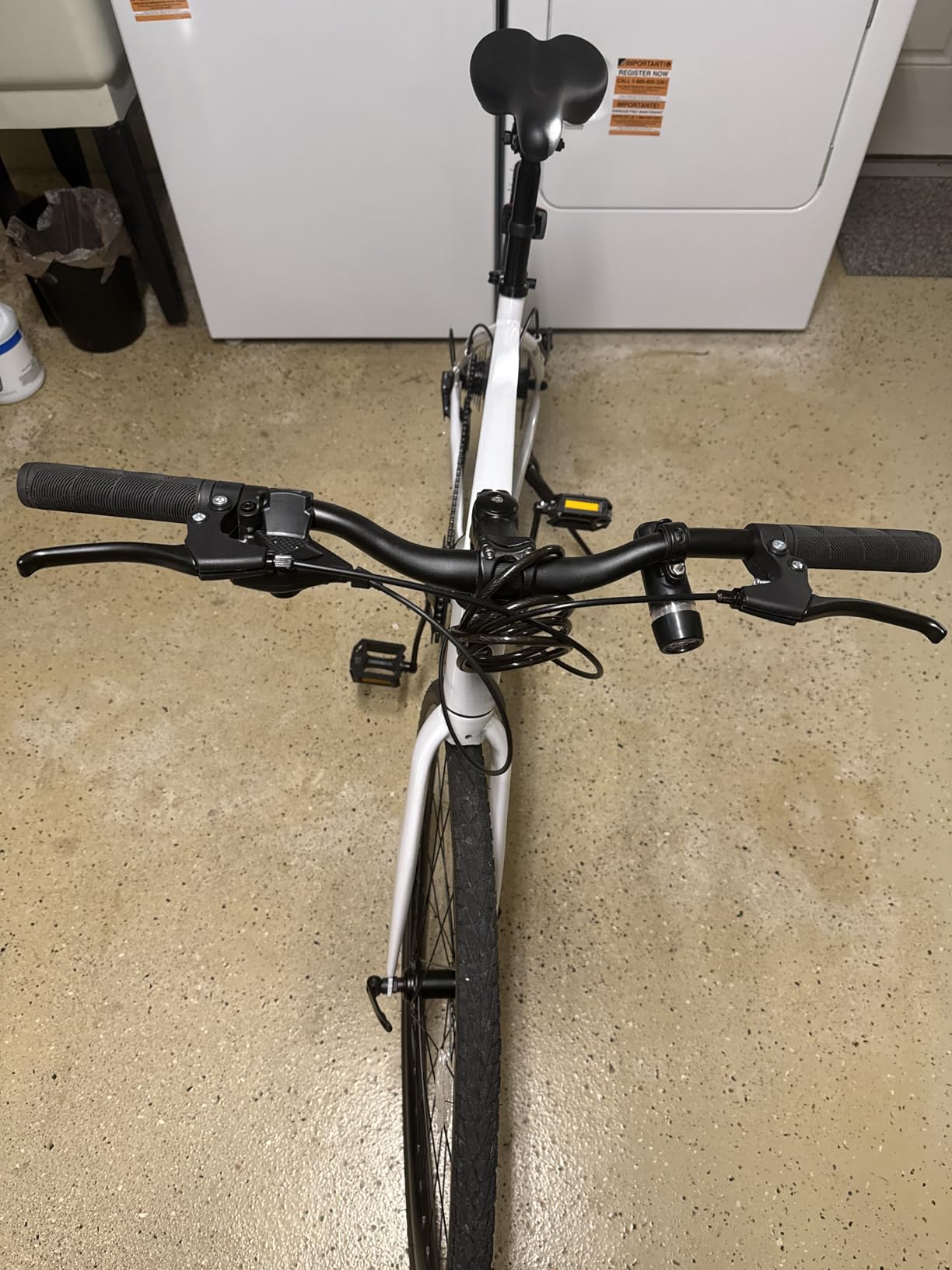MOONCOOL Hybrid Bike for Men, 700C Aluminum 29LB Ultra-Light 8 Speed Commuter Bike, 350lb Loading, 29