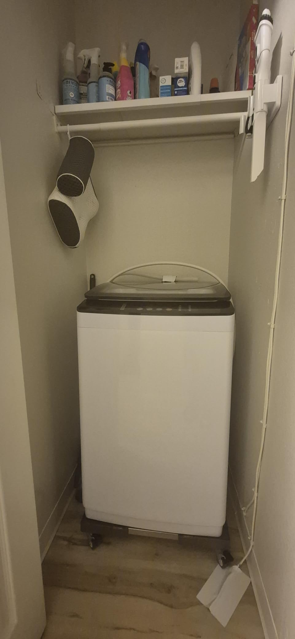 Portable Washer and Dryer Combo Set, 2.8 CU. FT. Portable Clothes Dryers with Boot Dryer, 28 lbs Fully Automatic Washing Machine, Compact Washer and Dryer for Apartment, RV, Dorm customer photo 1