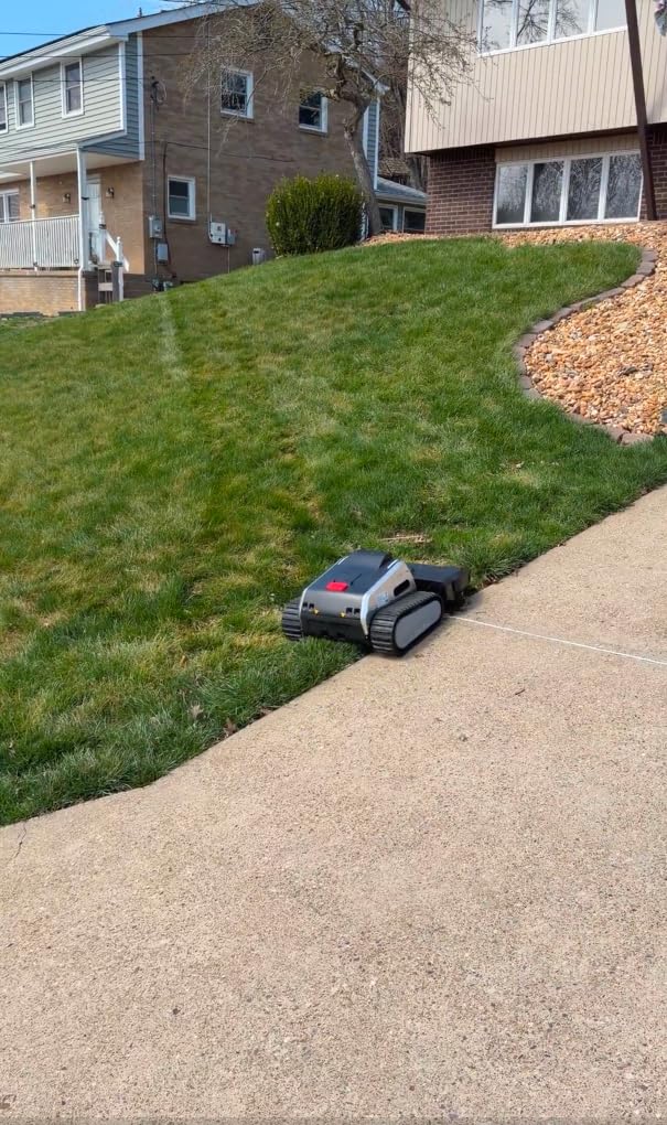 Lymow One Plus Robot Lawn Mower, Wire-Free RTK+Vision Navigation, 1.73 Acres Daily Coverage customer photo 2
