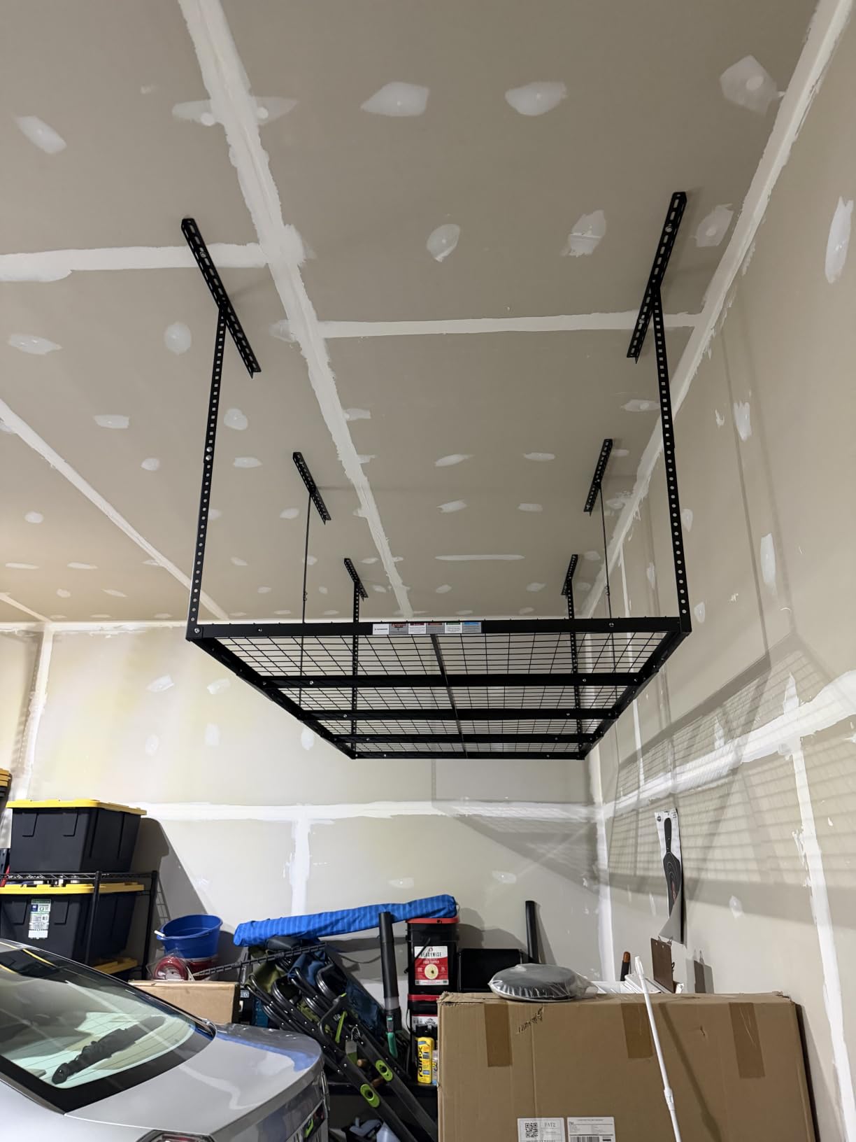 3x8 FT Overhead Garage Storage Rack, 26