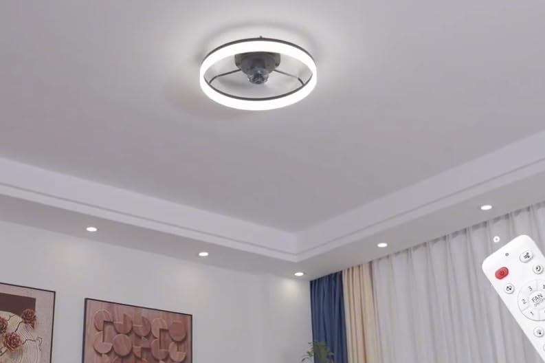 Smart Ceiling Fans with Light and Remote,20