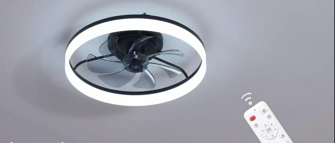 Smart Ceiling Fans with Light and Remote,20