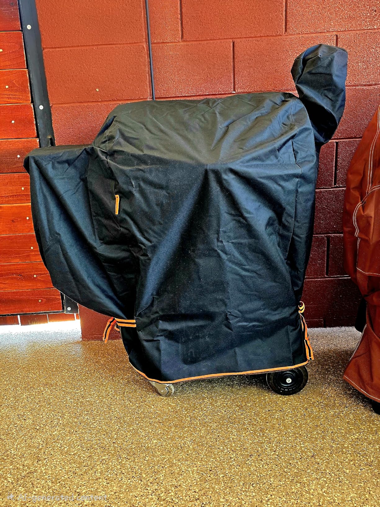 1000D Heavy Duty Grill Cover for Pit Boss 820 Deluxe/Pro 850 | Waterproof, Tear & Fade Resistant Pellet Smoker Cover for Pit Boss Pro/Competition 820/850, Sportsman820 & Z Grill 700 Series customer photo 2