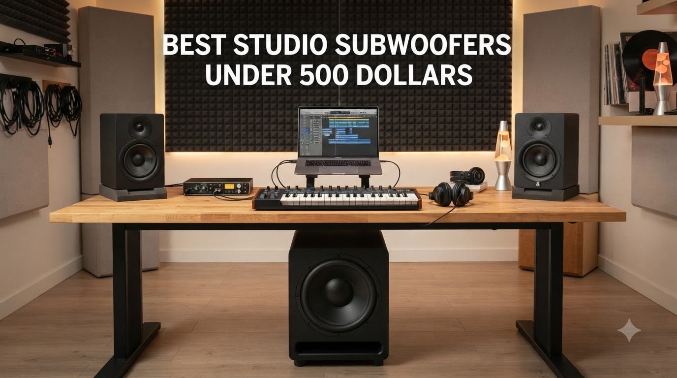 best studio subwoofers under 500 dollars