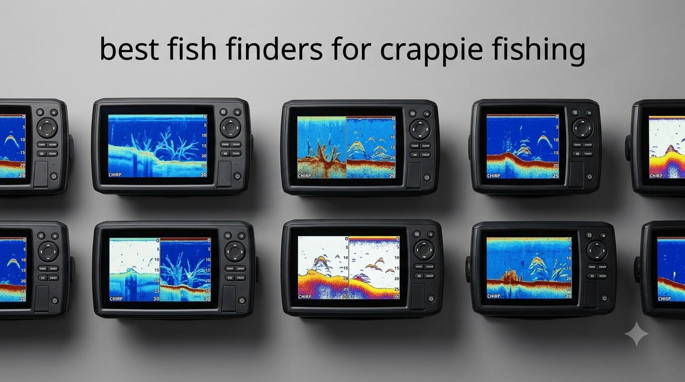 best fish finders for crappie fishing