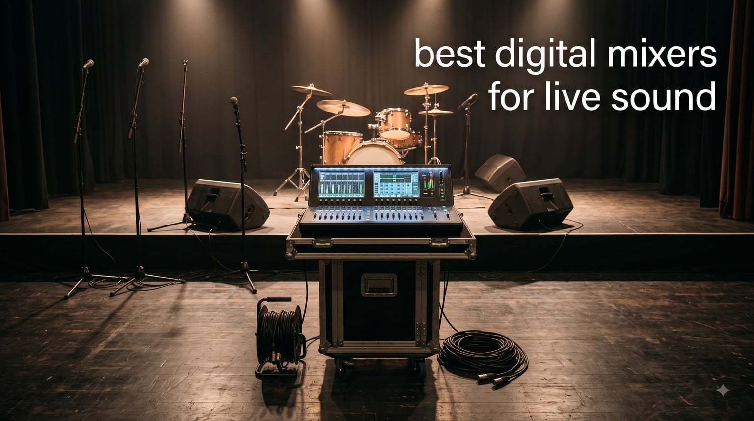 best digital mixers for live sound