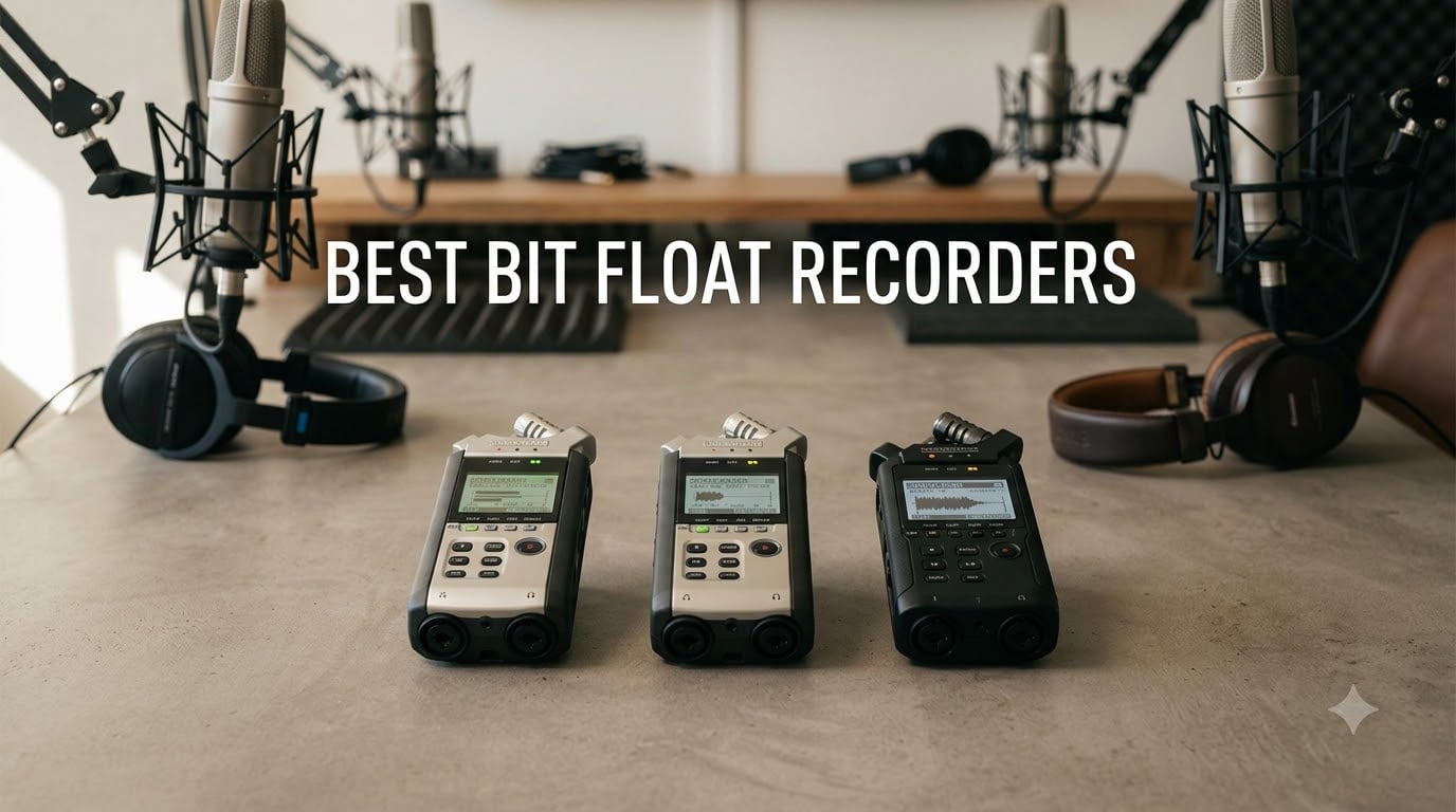 best 32 bit float recorders