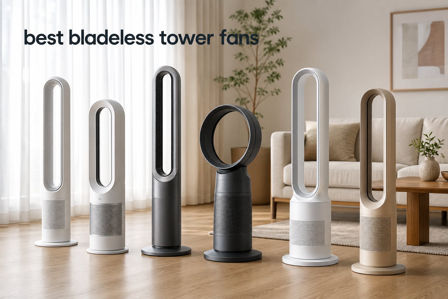 best bladeless tower fans