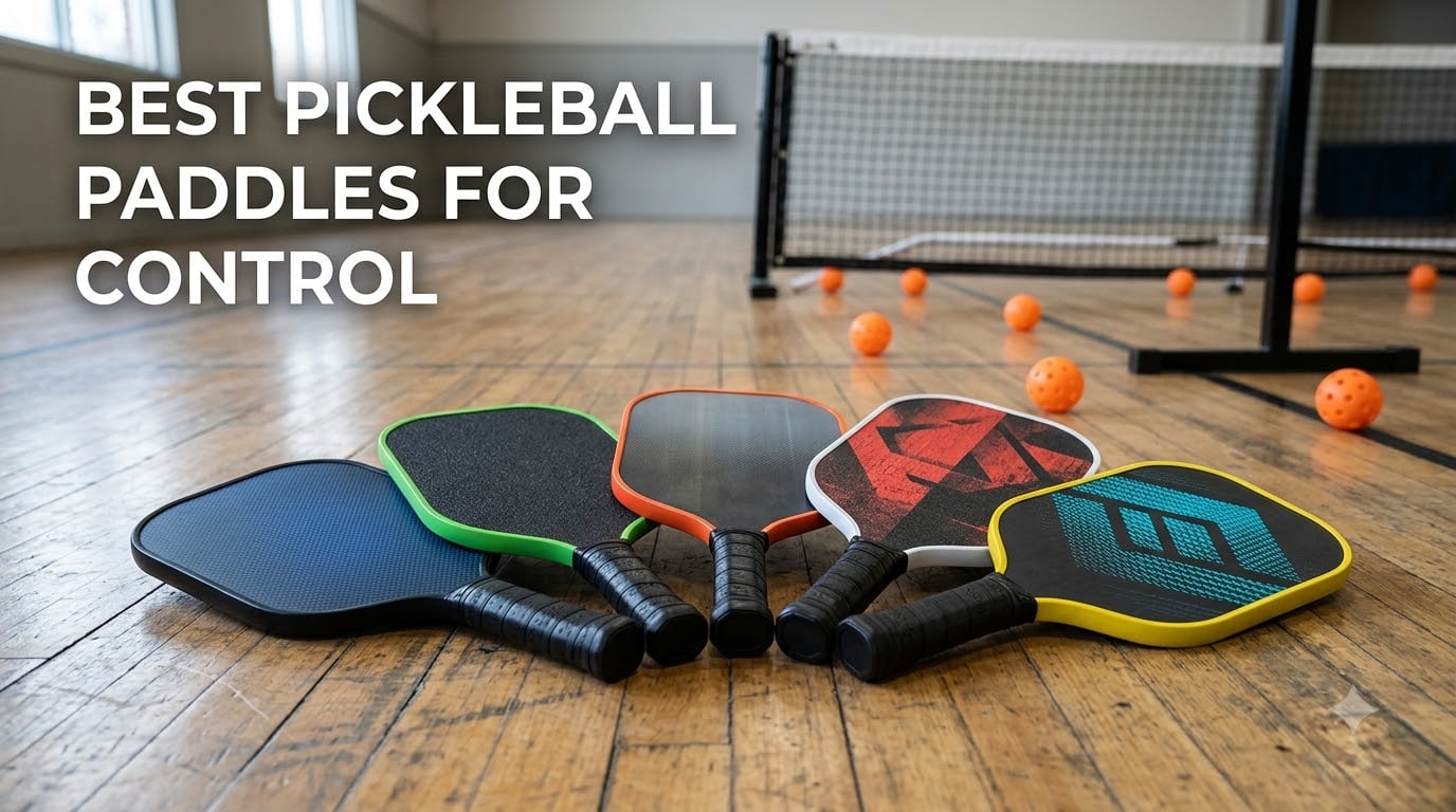 best pickleball paddles for control
