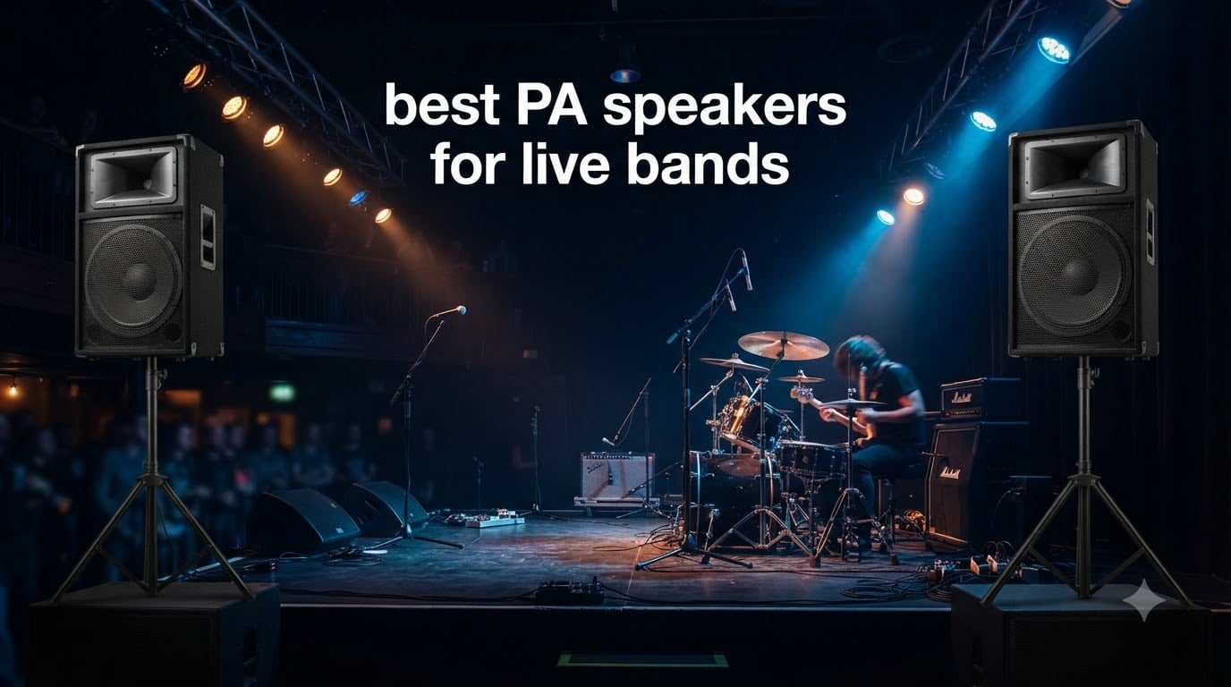 best PA speakers for live bands