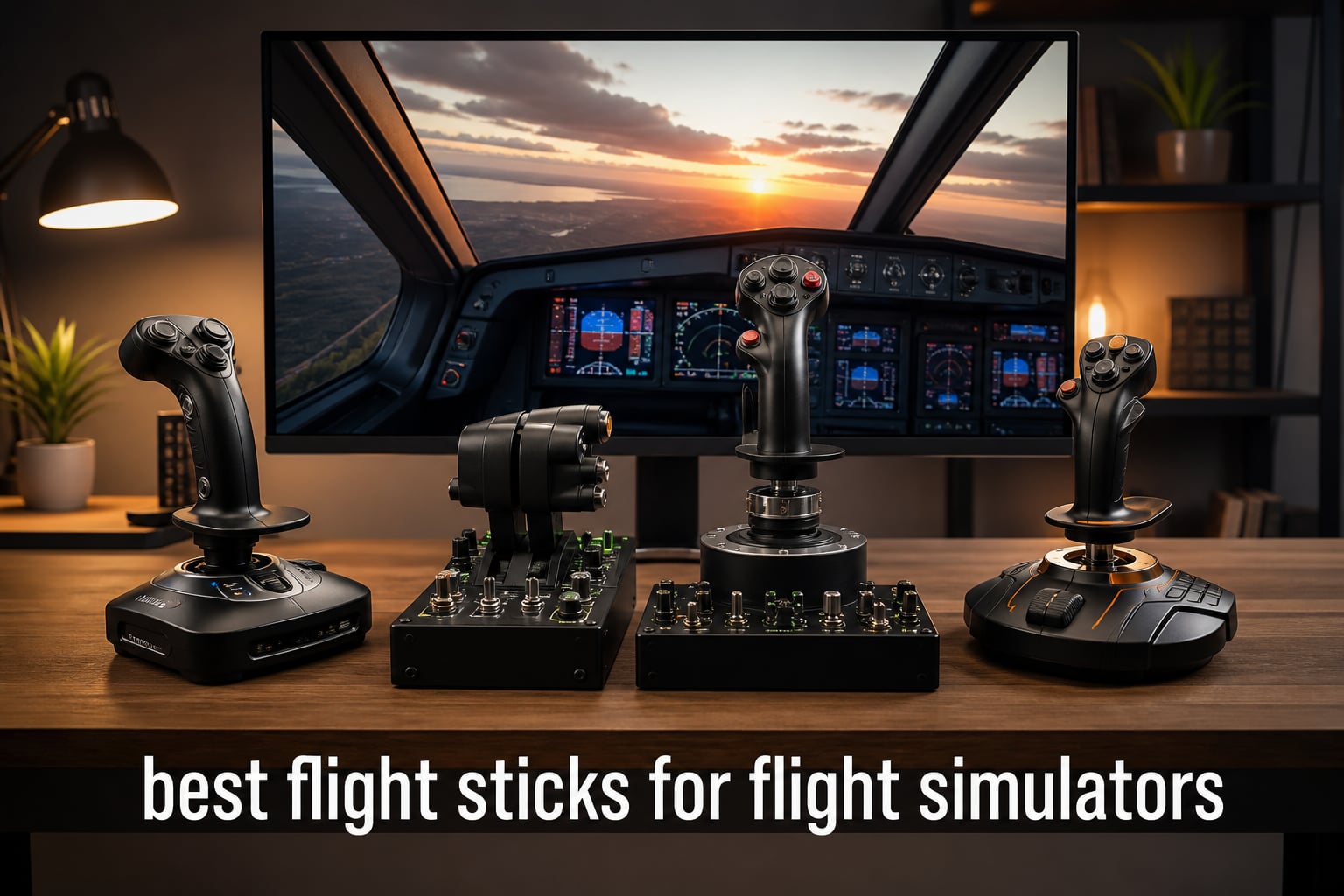 best flight sticks for flight simulators