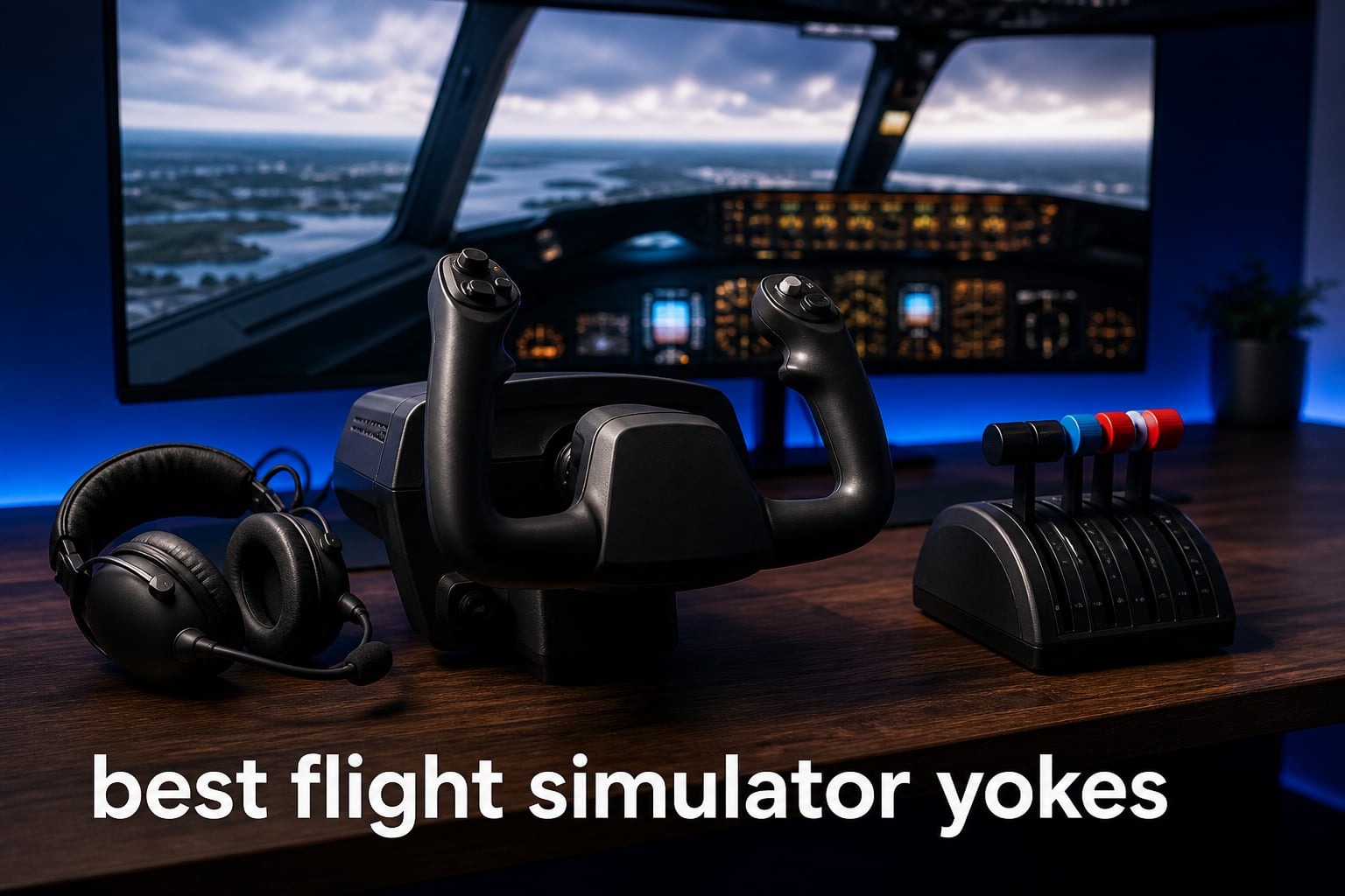 best flight simulator yokes