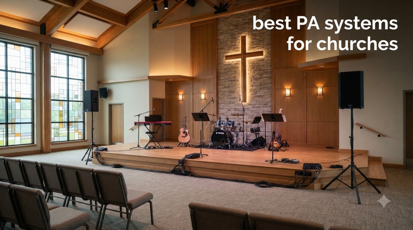 best PA systems for churches
