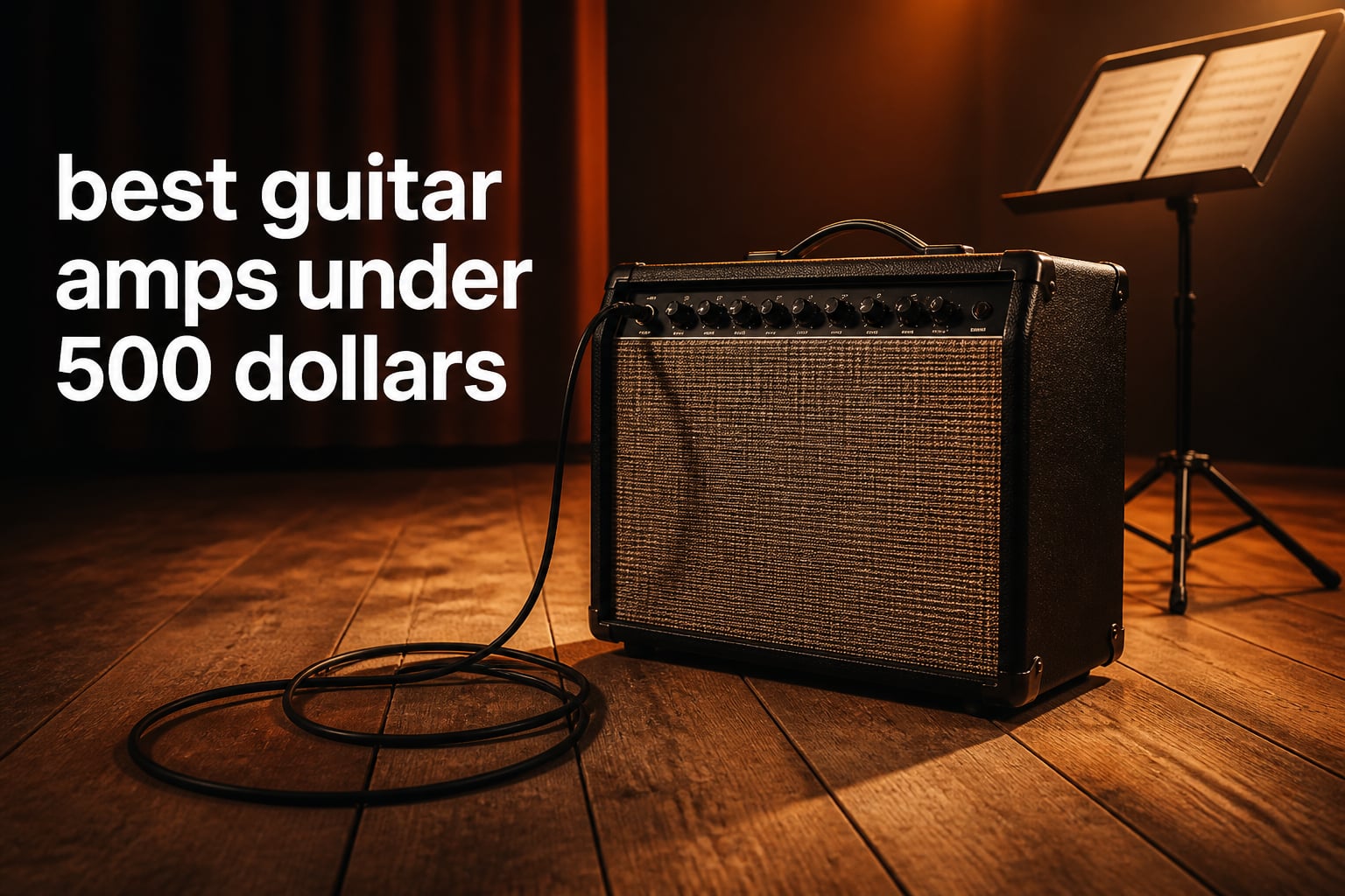 best guitar amps under 500 dollars