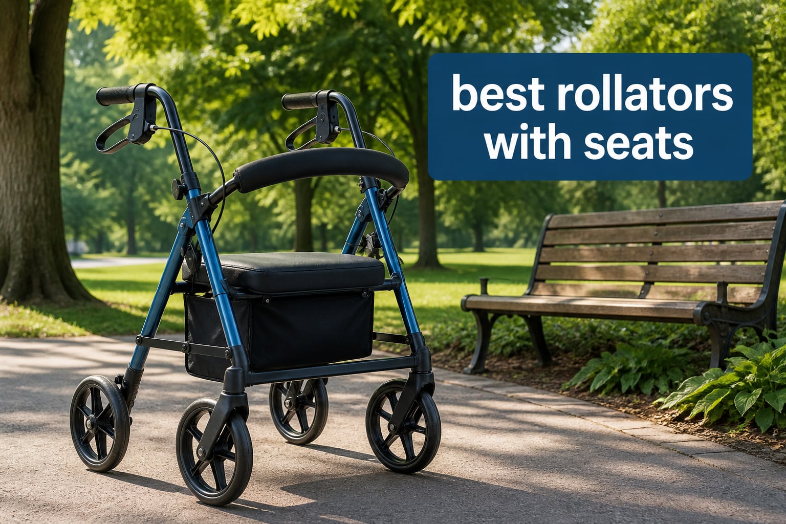 best rollators with seats