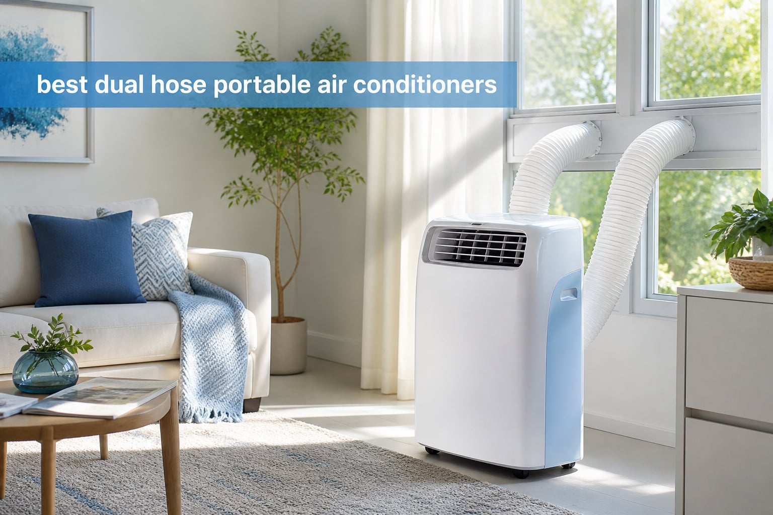 best dual hose portable air conditioners