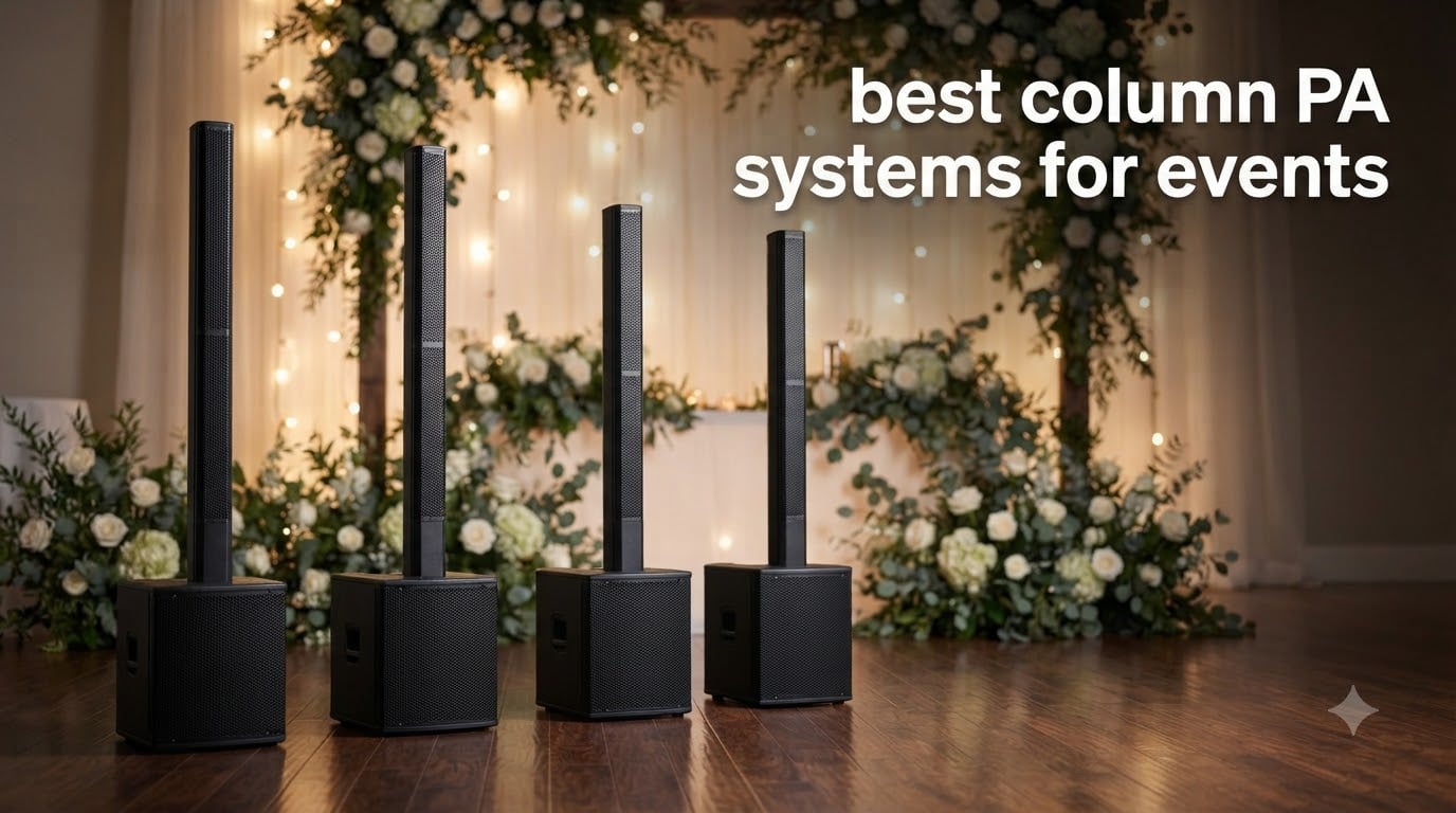 best column PA systems for events
