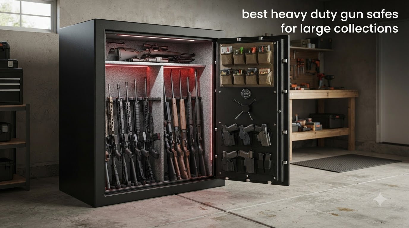 best heavy duty gun safes for large collections