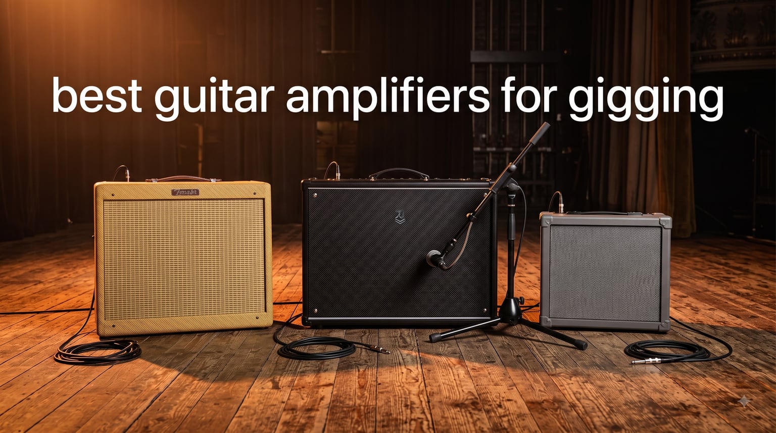 best guitar amplifiers for gigging