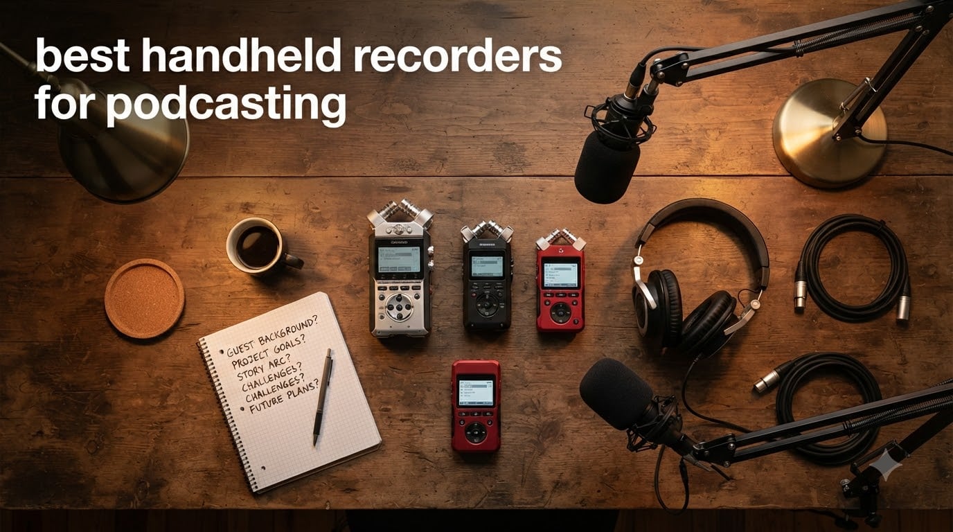 best handheld recorders for podcasting