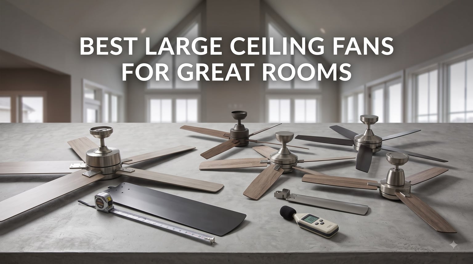 best large ceiling fans for great rooms