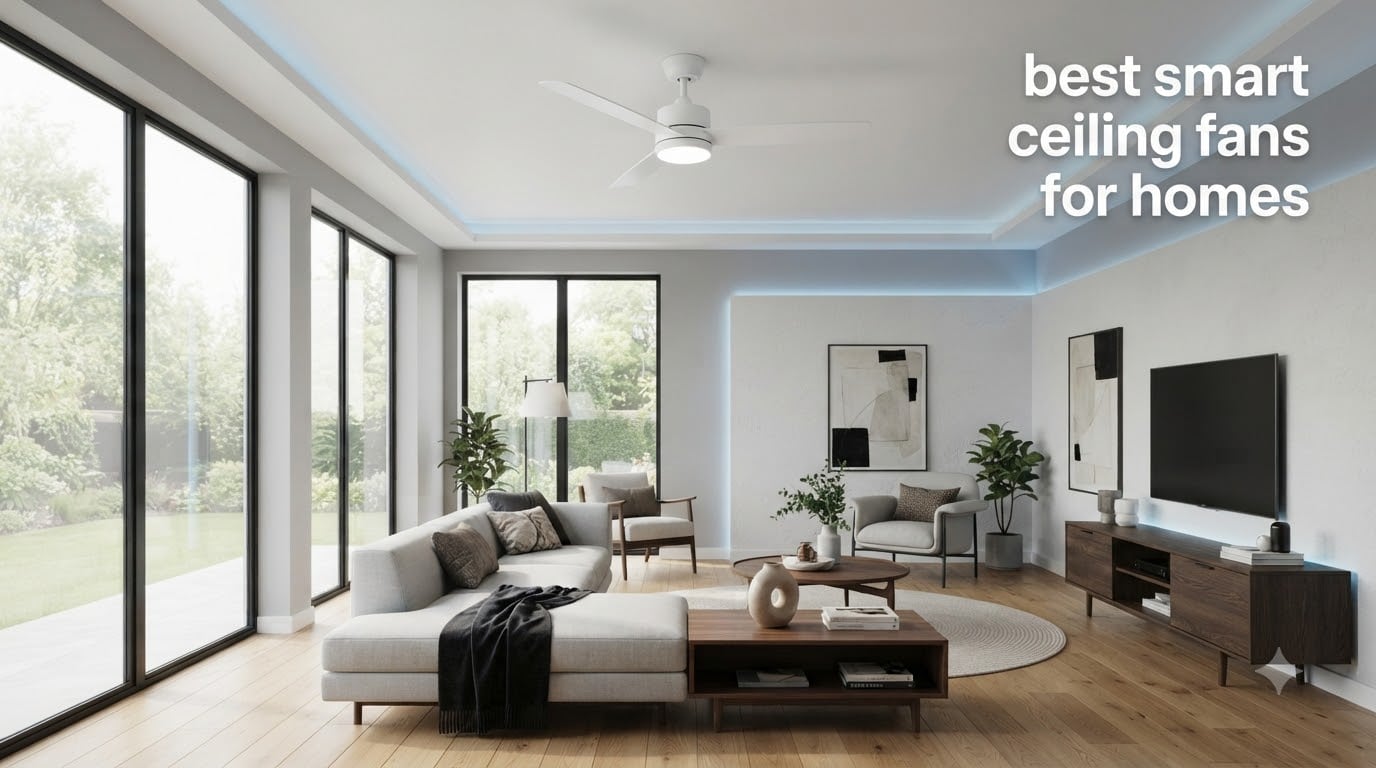best smart ceiling fans for homes