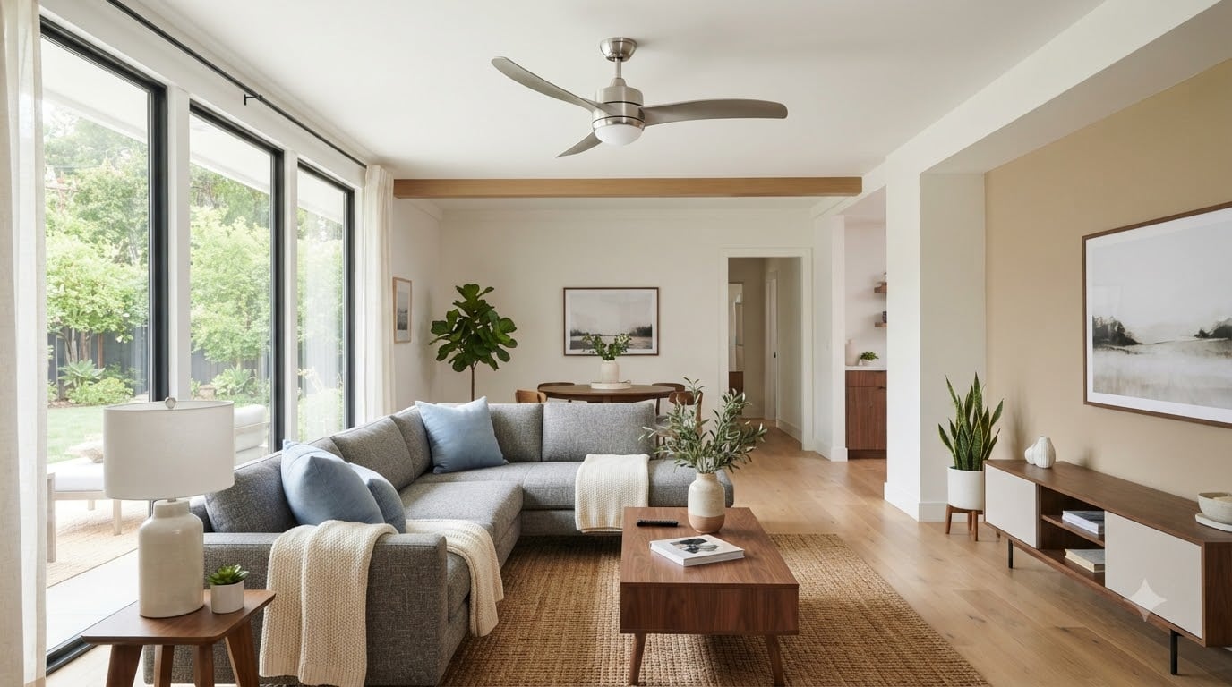 best ceiling fans for living rooms