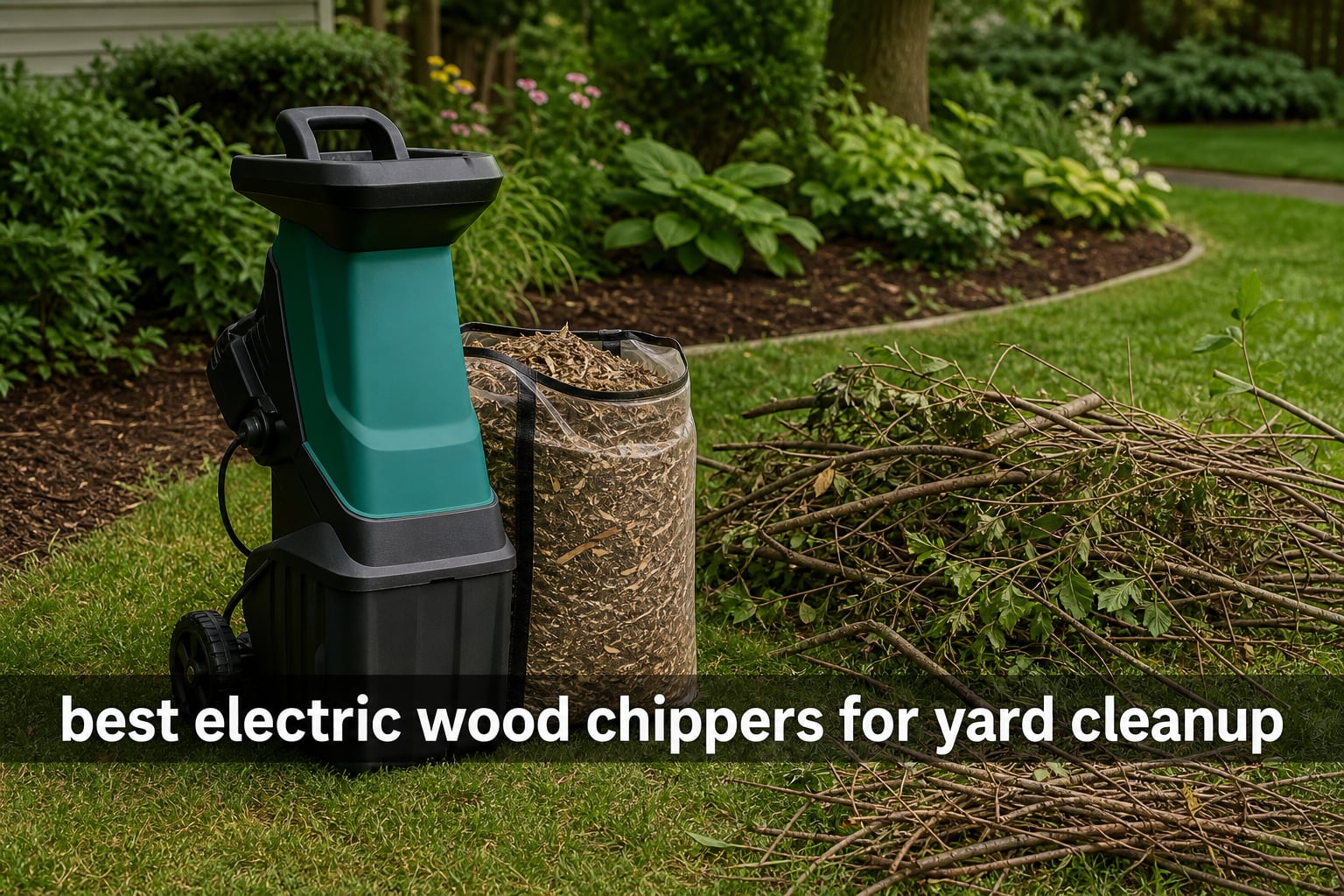 best electric wood chippers for yard cleanup