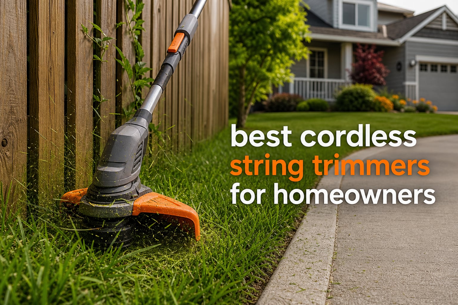 best cordless string trimmers for homeowners
