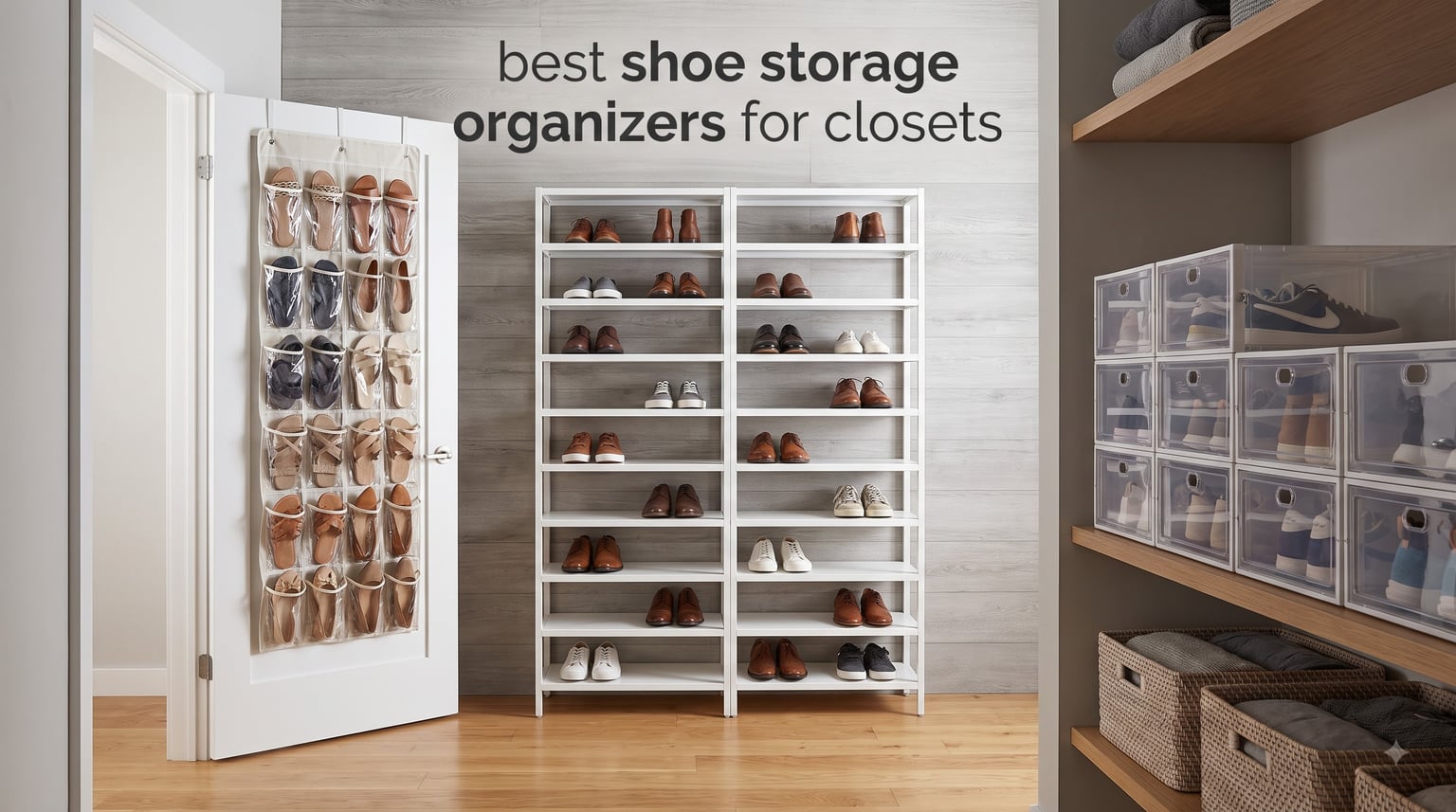 best shoe storage organizers for closets