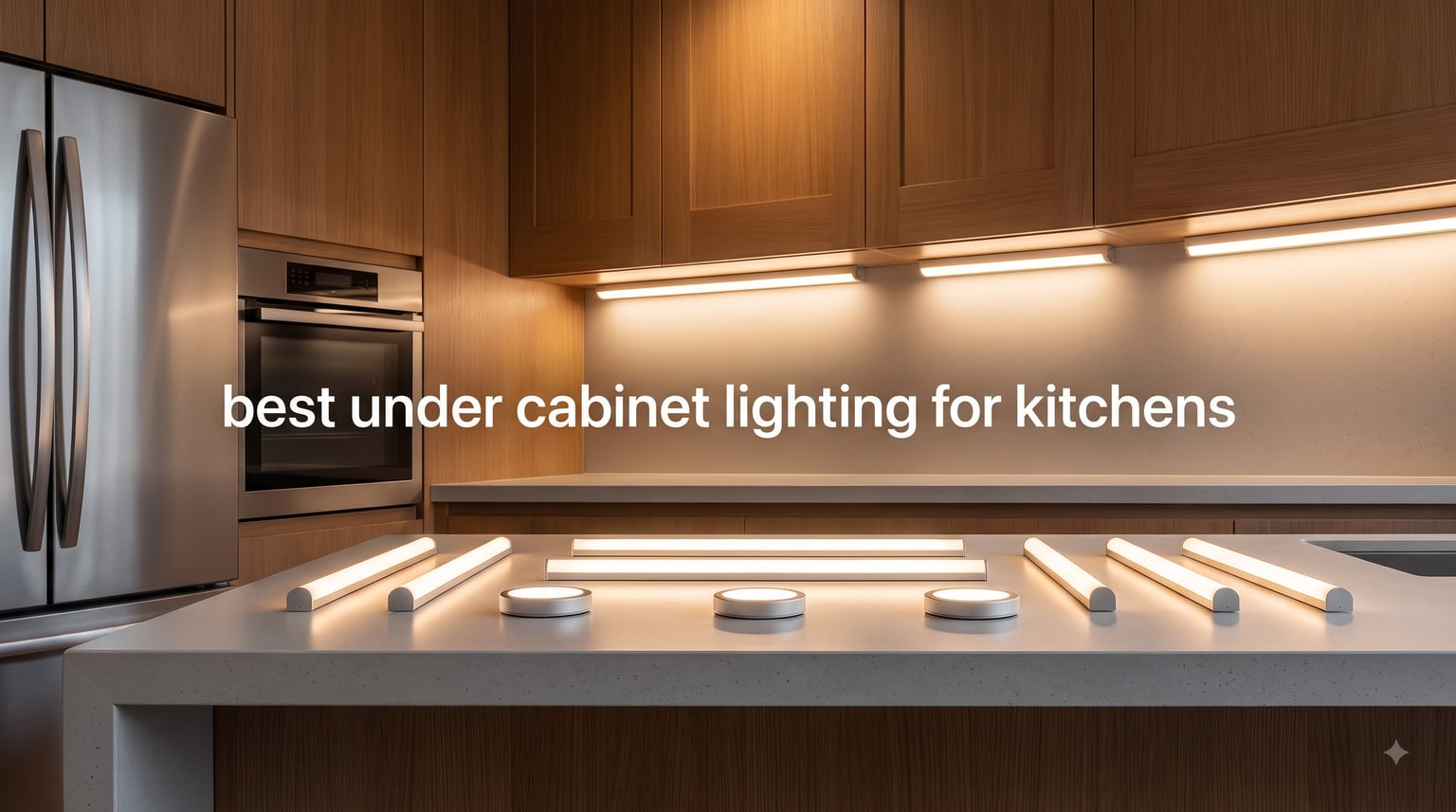 best under cabinet lighting for kitchens