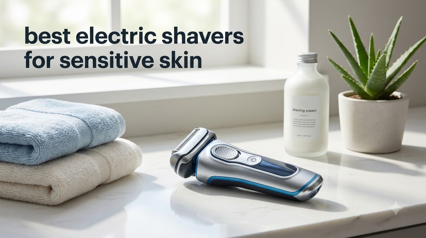 best electric shavers for sensitive skin