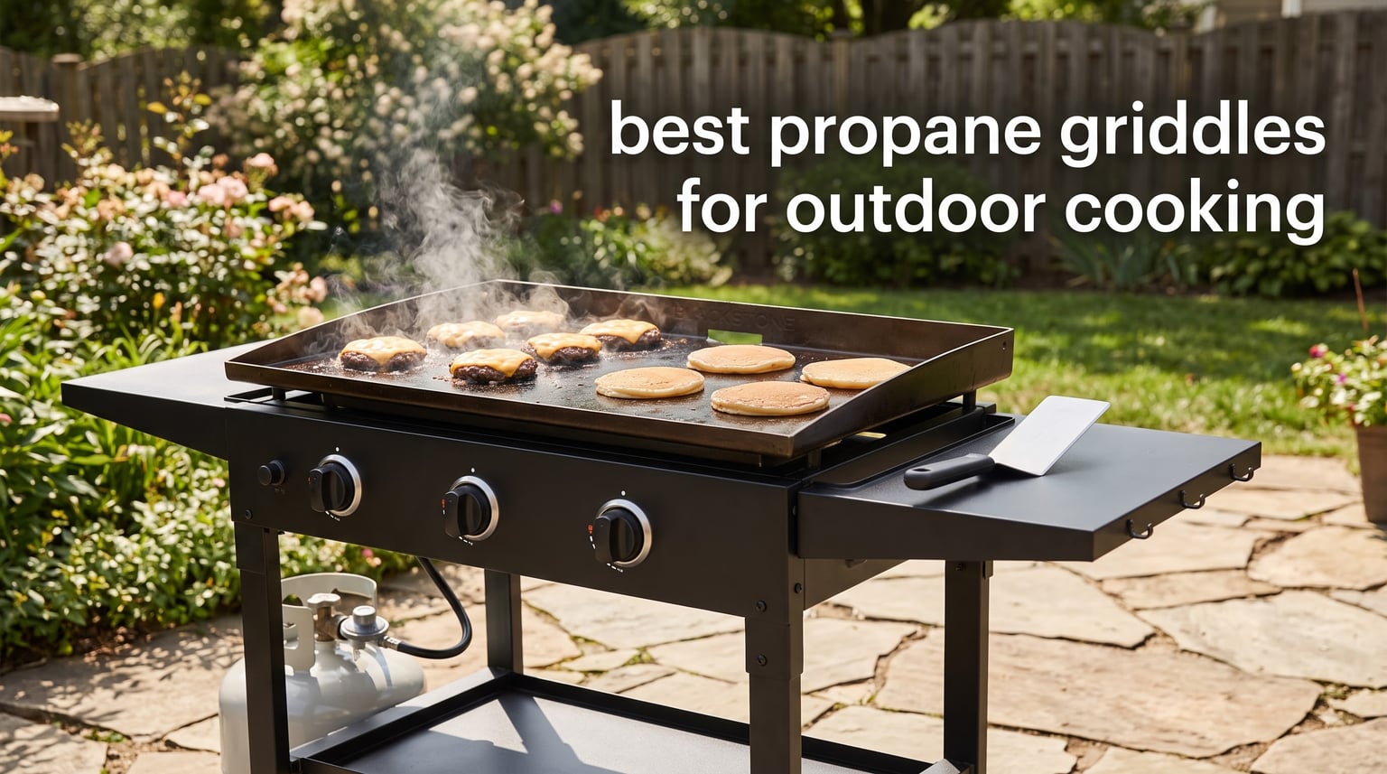 best propane griddles for outdoor cooking