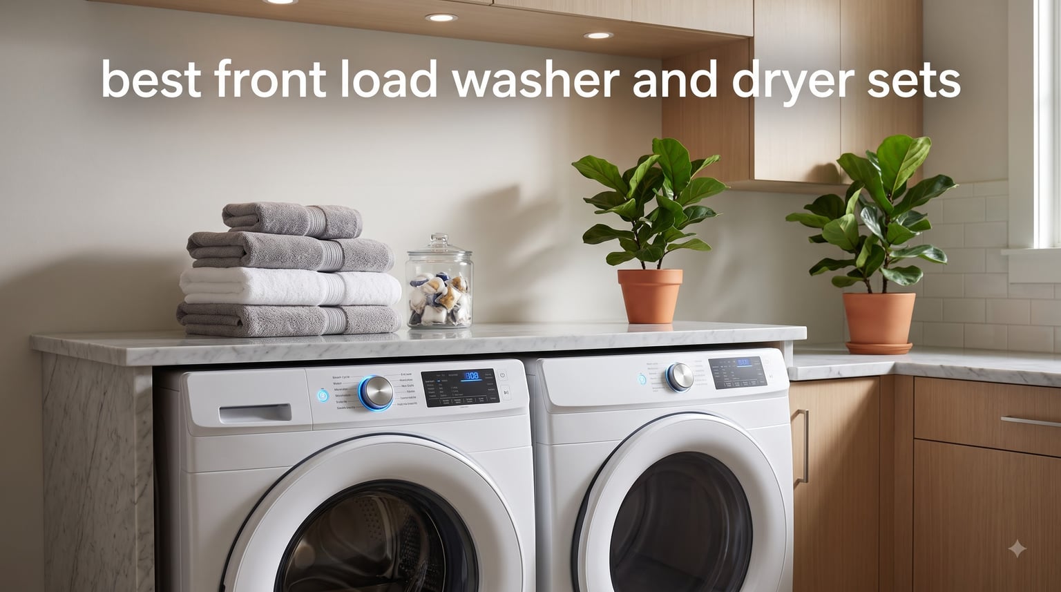 best front load washer and dryer sets