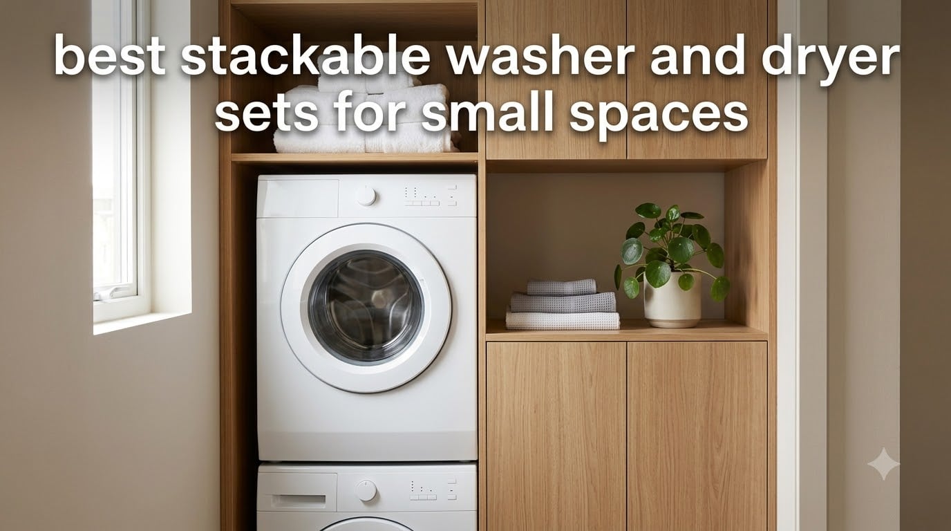 best stackable washer and dryer sets for small spaces