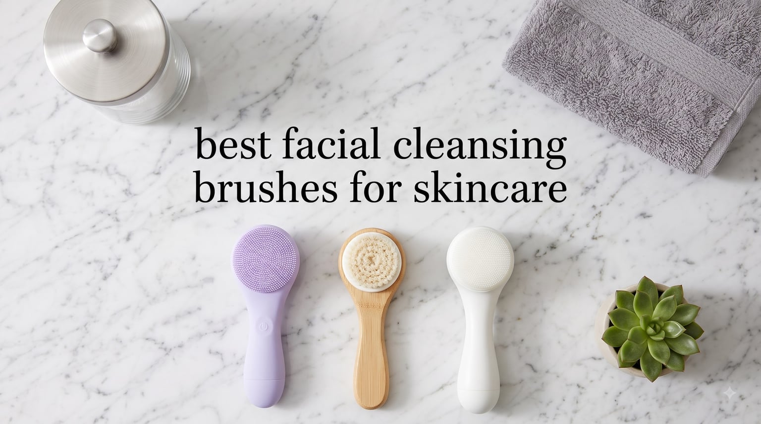 best facial cleansing brushes for skincare