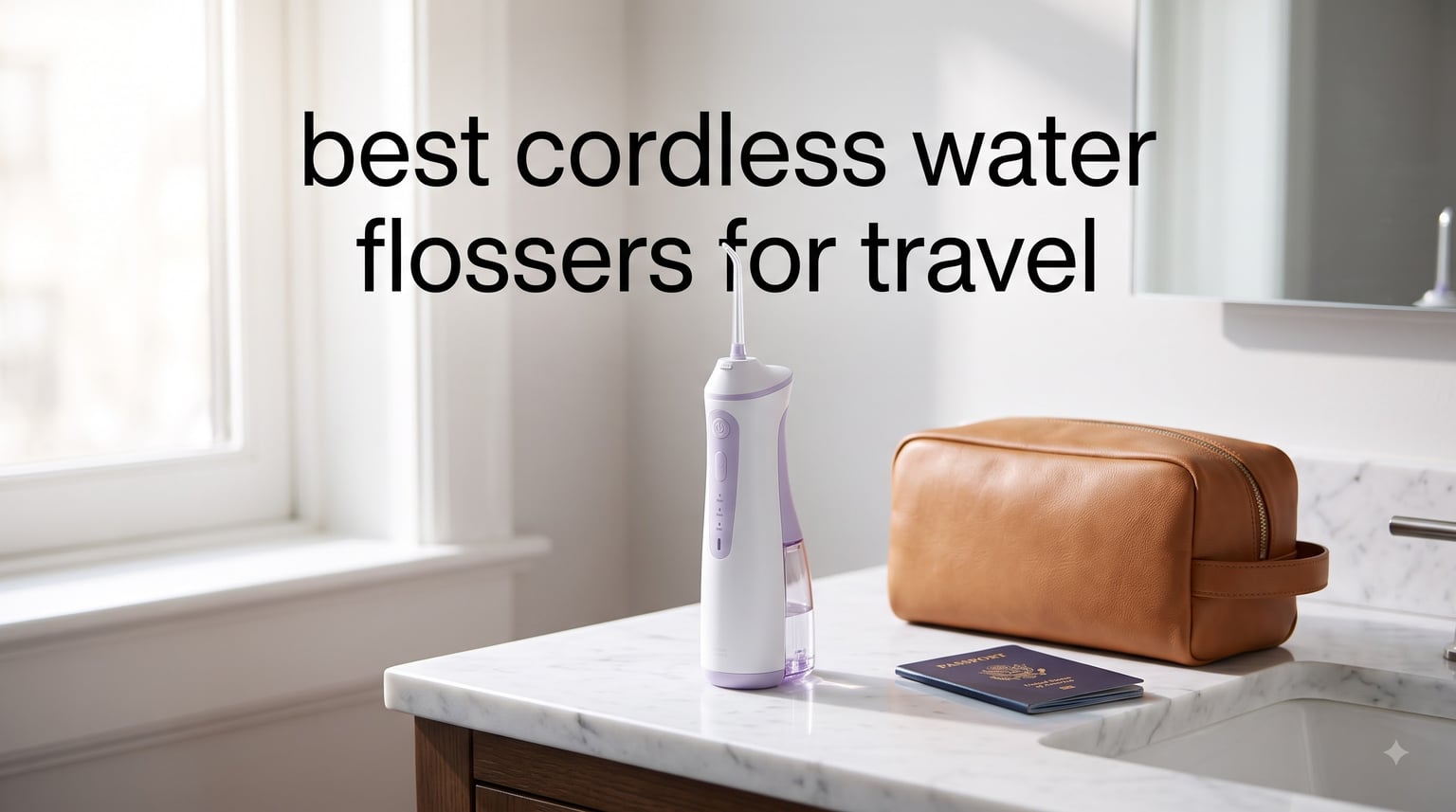 best cordless water flossers for travel