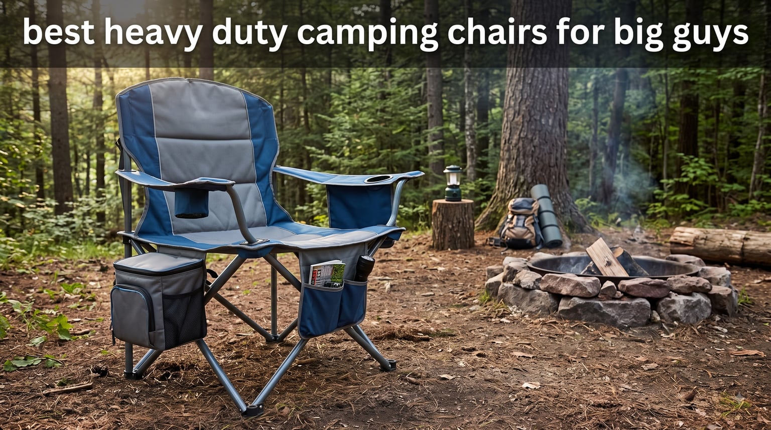 best heavy duty camping chairs for big guys