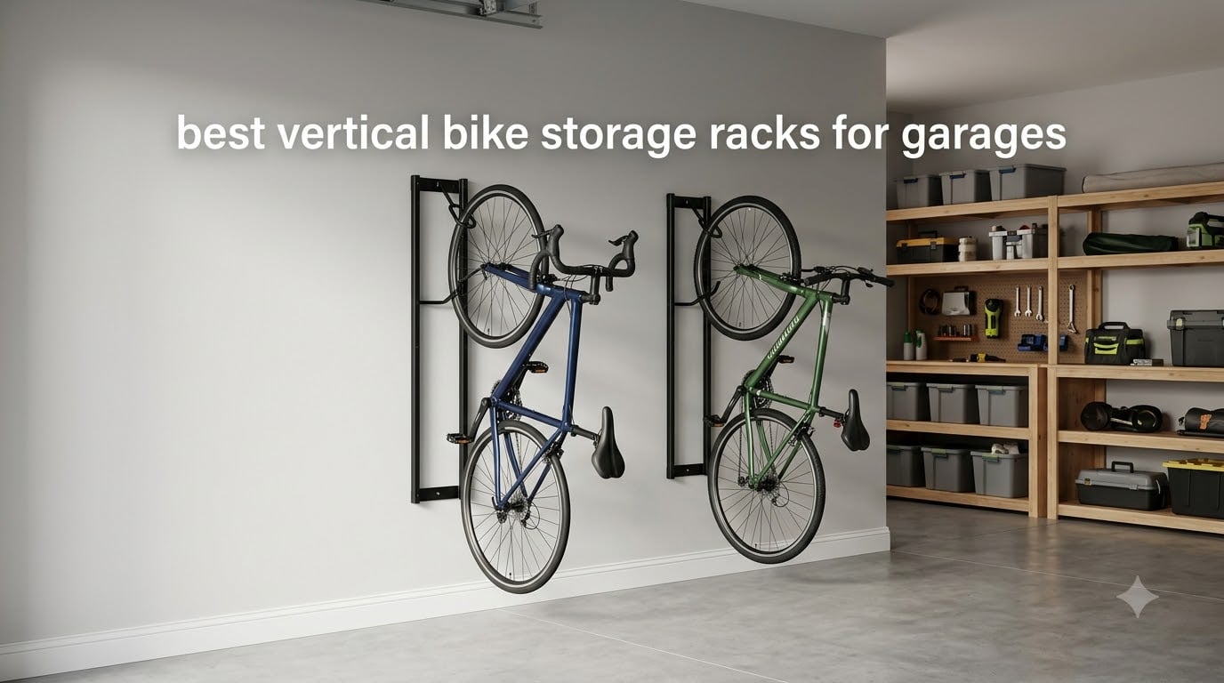 best vertical bike storage racks for garages