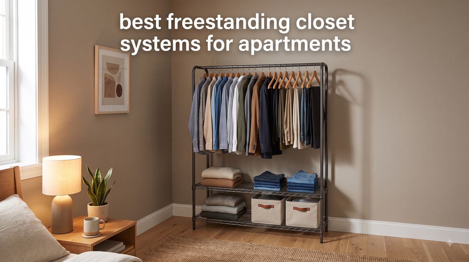 best freestanding closet systems for apartments