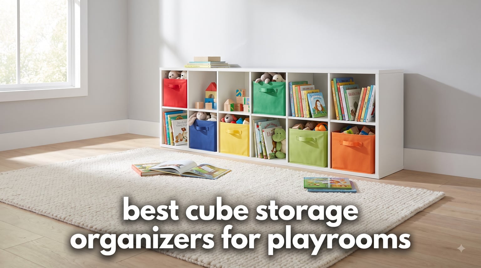 best cube storage organizers for playrooms