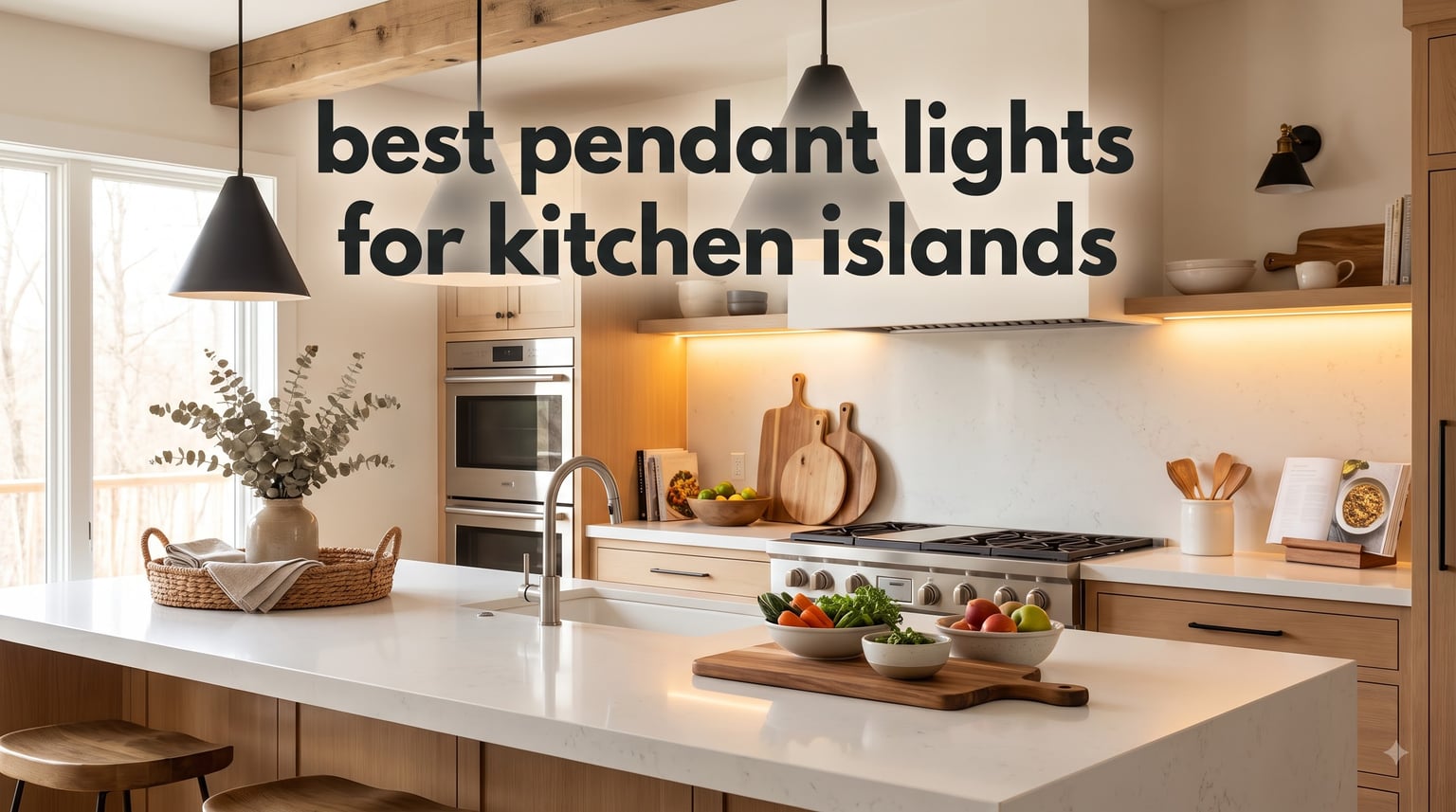 best pendant lights for kitchen islands