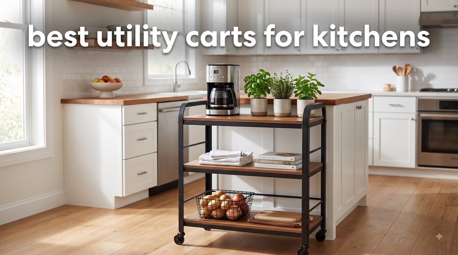 best utility carts for kitchens